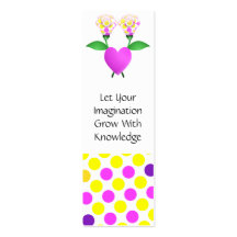 Señal hermosa de los rosas del lunar tarjetas de visita