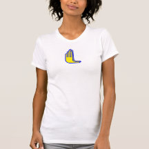 SEÑAL JESÚS DEL REZO DE LA MANO CAMISETA