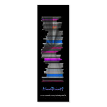 Señal - Libro-pila Plantilla De Tarjeta De Visita