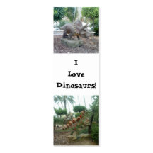 Señal multi del dinosaurio tarjeta de visita