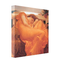 Señor llameante Frederick Leighton del ~ de junio Lienzo Envuelto Para Galerias