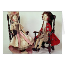Señor y señora Clapham Tarjeton