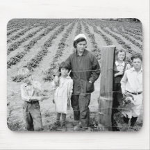 Señora Arnold y niños - 1939. Tapete De Ratones