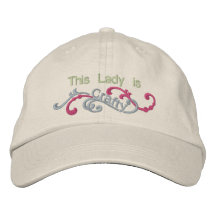 Señora astuta gorra de beisbol bordada