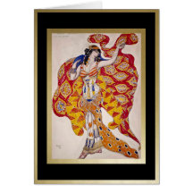 Señora Bartet como Berenice 1913, para el ballet R Felicitacion