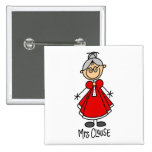 Señora Clause T-shirts y regalos Pins