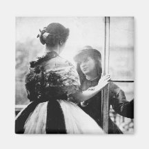 Señora Clementina Hawarden Photographer 1863 Imán Para Frigorifico