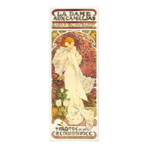 Señora de Alfonso Mucha de la impresión de Camelia Arte Fotografico