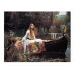 Señora de Shalott Tarjetas Postales