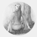 Señora del duende etiqueta
