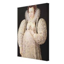 Señora desconocida, c.1595-1600 impresión de lienzo