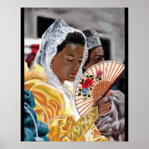 Señora española impresiones
