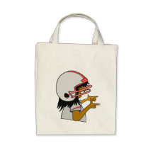 Señora Fantasy Football Graphic Bolsas