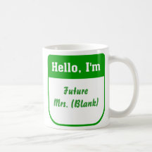 Señora futura Mug - personalizada Taza De Café