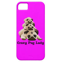 Señora loca del barro amasado iPhone 5 Case-Mate protectores