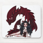 Señora Mousepad de la noche Alfombrillas De Raton