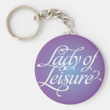 Señora Of Leisure 4B Llaveros Personalizados