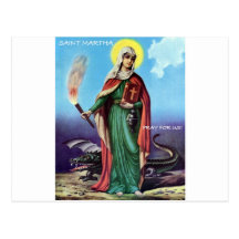 SEÑORA ORIGINAL DEL DRAGÓN DE MARTHA DEL SANTO TARJETAS POSTALES