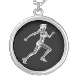 Señora para mujer Runner Necklace Grimpola Personalizada