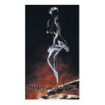 Señora PDX 2 del cigarro Plantilla De Tarjeta Personal