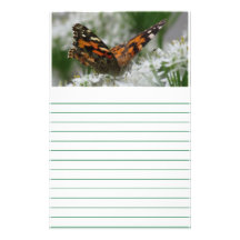 Señora pintada Butterfly - alineada Papeleria Personalizada