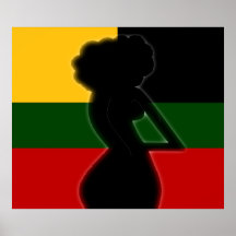 Señora Poster de AFROcan