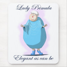 Señora Primula Mousemat Tapete De Ratones