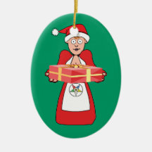 Señora Santa OES Ornamentos De Reyes Magos