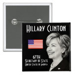 Señora secretaria (cuadrado) pin