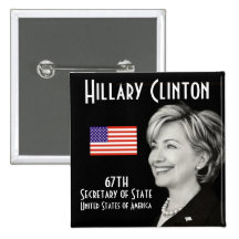 Señora secretaria (cuadrado) pin