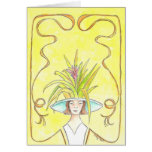 Señora tropical II Tarjetas