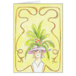 Señora tropical III - Tarjetón