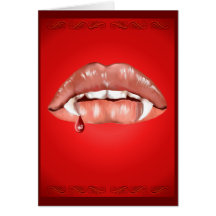 Señora Vamp Card Tarjeta