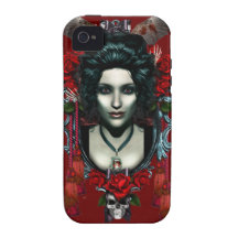 Señora Vampyre Case-Mate iPhone 4 Carcasa