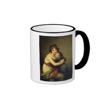 Señora Vigee-Lebrun y su hija Tazas