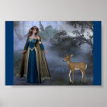 Señora y el cervatillo poster