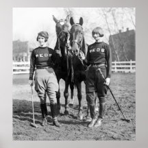 Señoras del polo: 1925 poster
