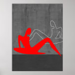 Señoras rojas poster