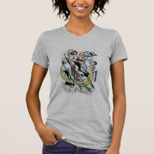Señoras T abstracto Camiseta