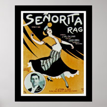 Senorita Rag Poster