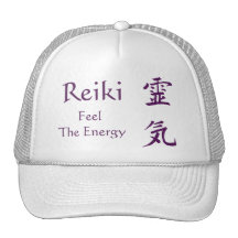 Sensación del símbolo de Reiki el gorra de la ener