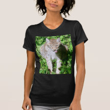 Sentada del lince camisetas