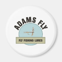 Señuelo de la pesca con mosca de Adams Imán