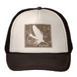 Señuelo de la pesca con mosca gorras