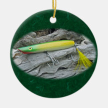 Señuelo de la pesca del agua salada del "novicio v adorno de navidad