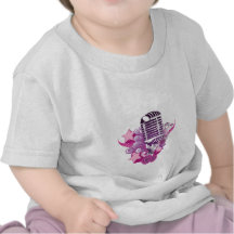 Señuelo del micrófono camisetas