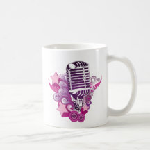 Señuelo del micrófono taza