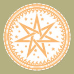 senven la estrella pegatinas