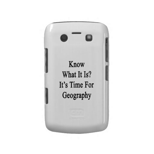 Sepa que cuáles es es hora para la geografía blackberry bold fundas