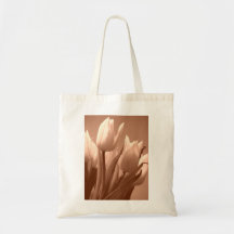 Sepia de los tulipanes bolsas